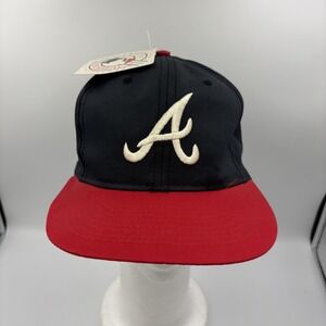 Atlanta Braves Hat Cap Snap Back One Size Blue MLB Baseball Genuine Merchandise